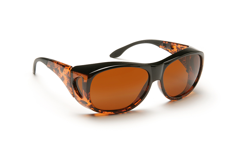 Solar Shield Amber Medium Stylish Eyewear Absorptive Filters